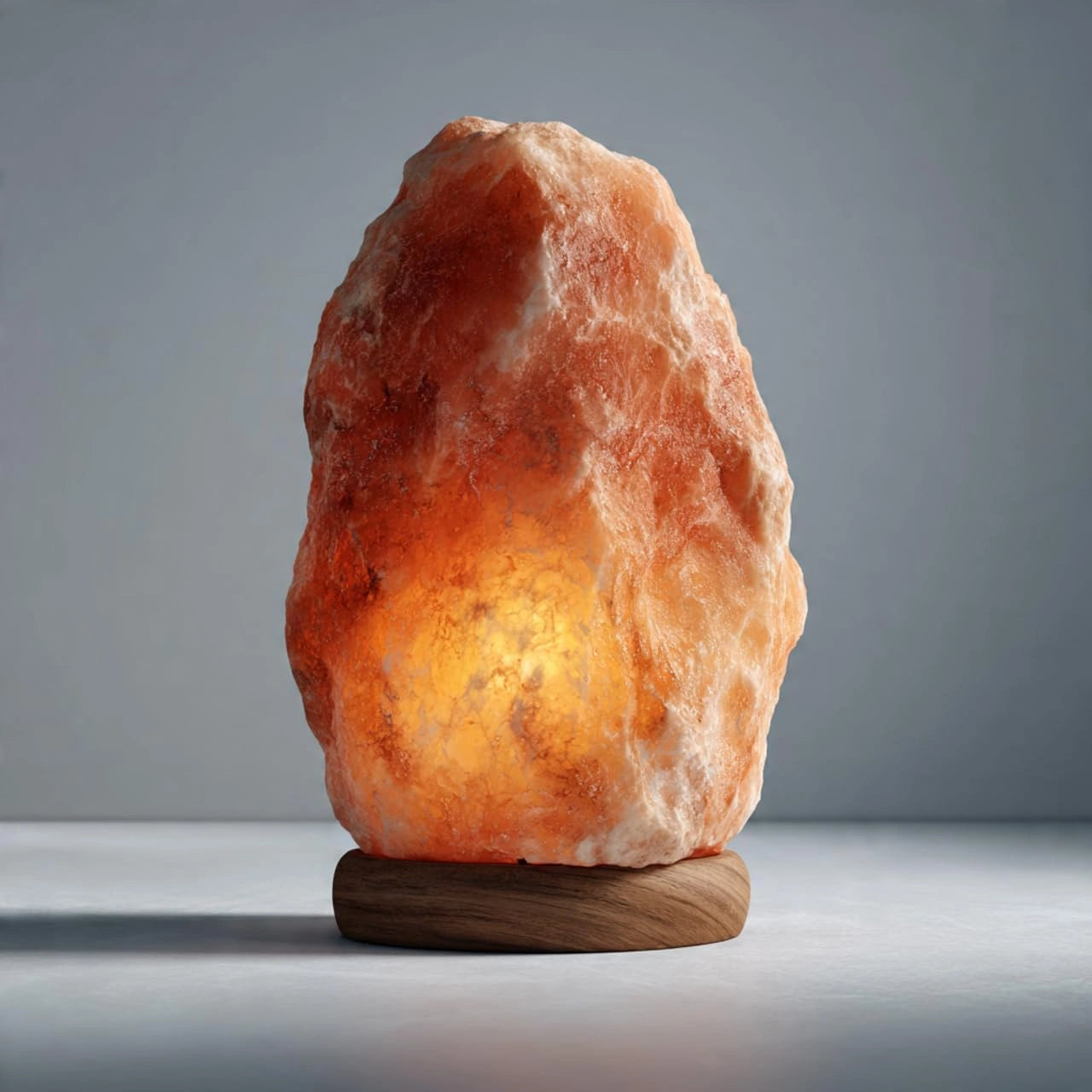 Himalayan Salt Lamp Pink Crystal Rock Light with Free 3 PIN Cable and Bulb